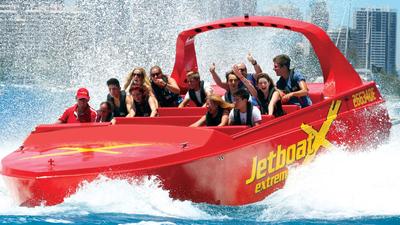 Gold Coast: Experience Ultimate Thrills with a 55-Minute Exhilarating Jetboat Ride