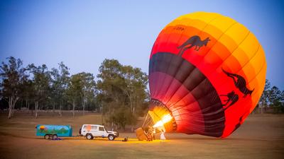 Brisbane: One-Hour Early Morning Private Hot Air Balloon Flight for Up to Four with Optional Breakfast Upgrade Available