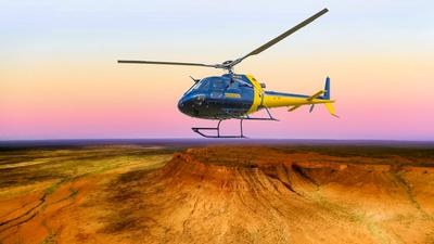 Half-Day Uluru & Kata Tjuta Helicopter Flight with Guided Kings Canyon Walking Tour