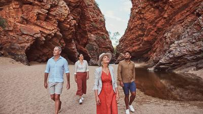 Full-Day West MacDonnell Ranges Tour with Guided Bush Walk, Lunch & Return Transfers