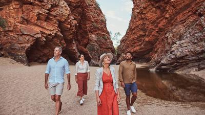 Alice Springs: Full-Day West MacDonnell Ranges Tour with Guided Bush Walk, Lunch & Return Transfers