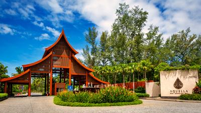 Thailand: Tee Off with an 18-Hole Golf Package with Cart Hire, Caddie & Range Balls at Aquella Golf & Country Club in Phang Nga