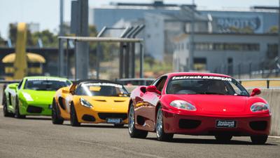 Feel the Thrill in a V8 Racecar or Supercar with Hot Laps or Self-Drive at Sandown Raceway in Springvale