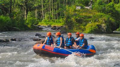 Bali: Rafting Adventure at Telaga Waja in East Bali with Buffet Lunch & Private Return Transfers