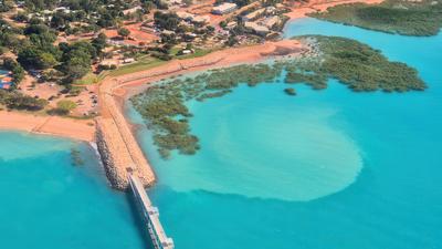 Discover Colourful Broome Peninsula on a Scenic 30-Minute Helicopter Flight