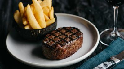 Perth: Three-Course Dinner with Glass of Wine for Two or Four at The Meat & Wine Co.