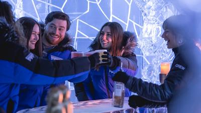 Unique Ice Bar Experience with Mocktail & Optional Cocktail Upgrades