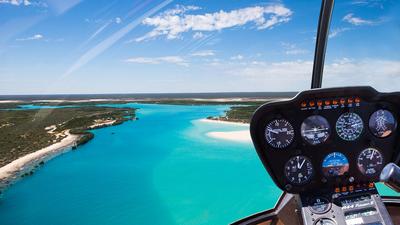 Five-Hour Tour of Willie Creek Pearl Farm with Return Helicopter Flight, Lunch & Complimentary Drink
