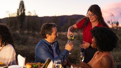 Half-Day Uluru Sacred Sites & Sunset Tour with BBQ Dinner & Drinks