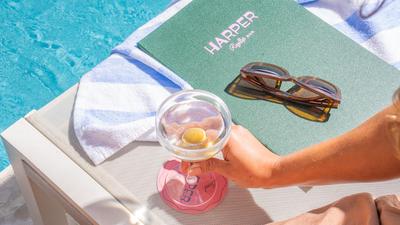 Savour a Bottle of French Rose & Dips Platter for Two at Harper Rooftop Bar