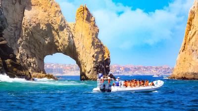 Los Cabos: Speedboat Adventure with Arch of Cabo San Lucas, Snorkelling & Kayak