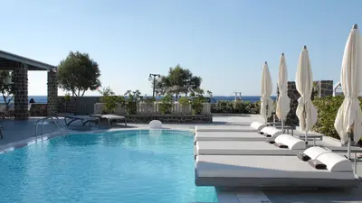 Aqua Blue Hotel, Santorini, Greece