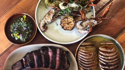 Brisbane: Indulgent Shared Dining Experience with Dry-Aged Beef Steak & Sides for up to Four