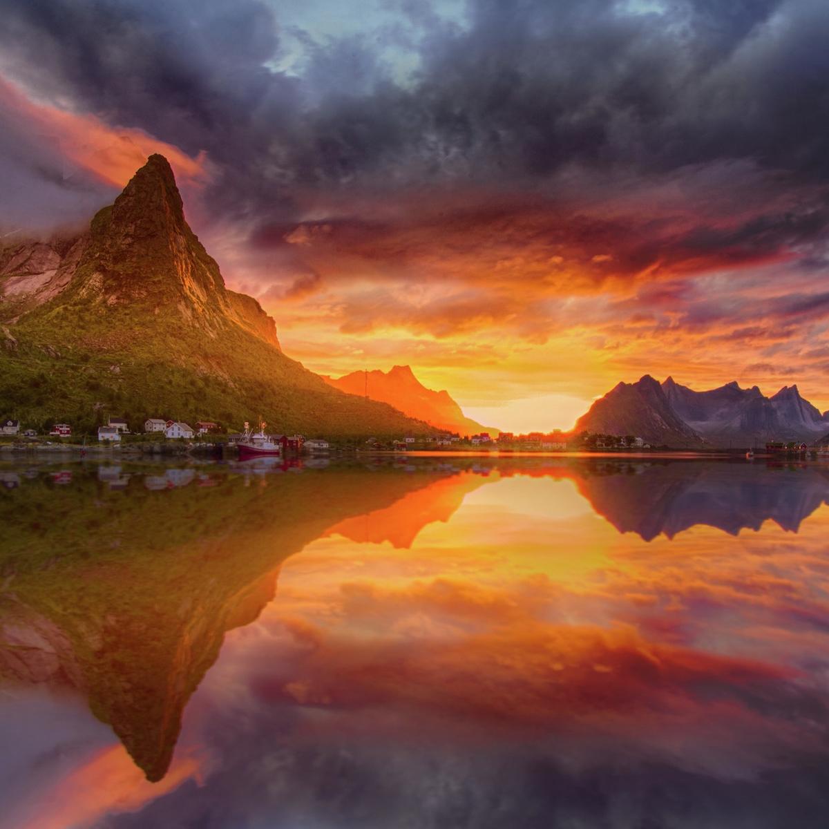 Midnight Sun by Private Charter Flight: Luxury Escapes Exclusive 16-Day Tour Across 4 Nordic Countries & Scotland w. Return International Flights  by  3