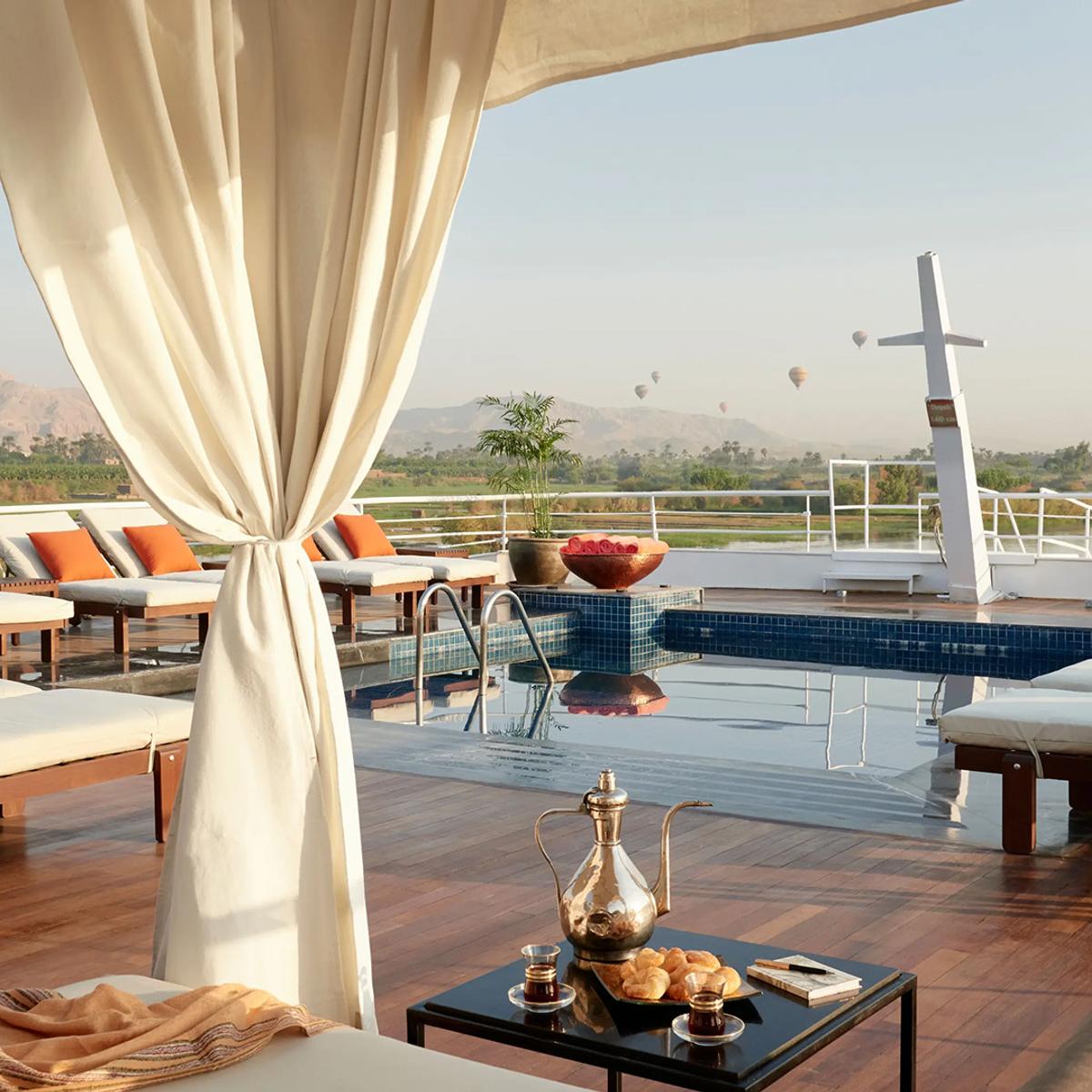 Ultra Lux 17-Day Egypt & Jordan Odyssey with Sanctuary Nile Cruise, Four Seasons & Waldorf Astoria Stays + Wadi Rum Glamping by  5