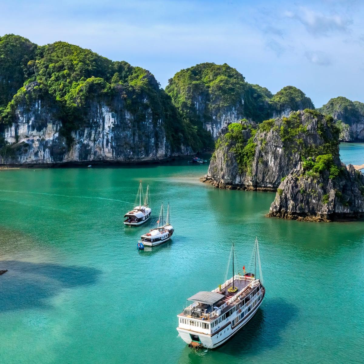 Limited Time Offer: 10-Day Vietnam Highlights with Ha Long Bay & 5-Night Nha Trang 5-Star Stay    by  3