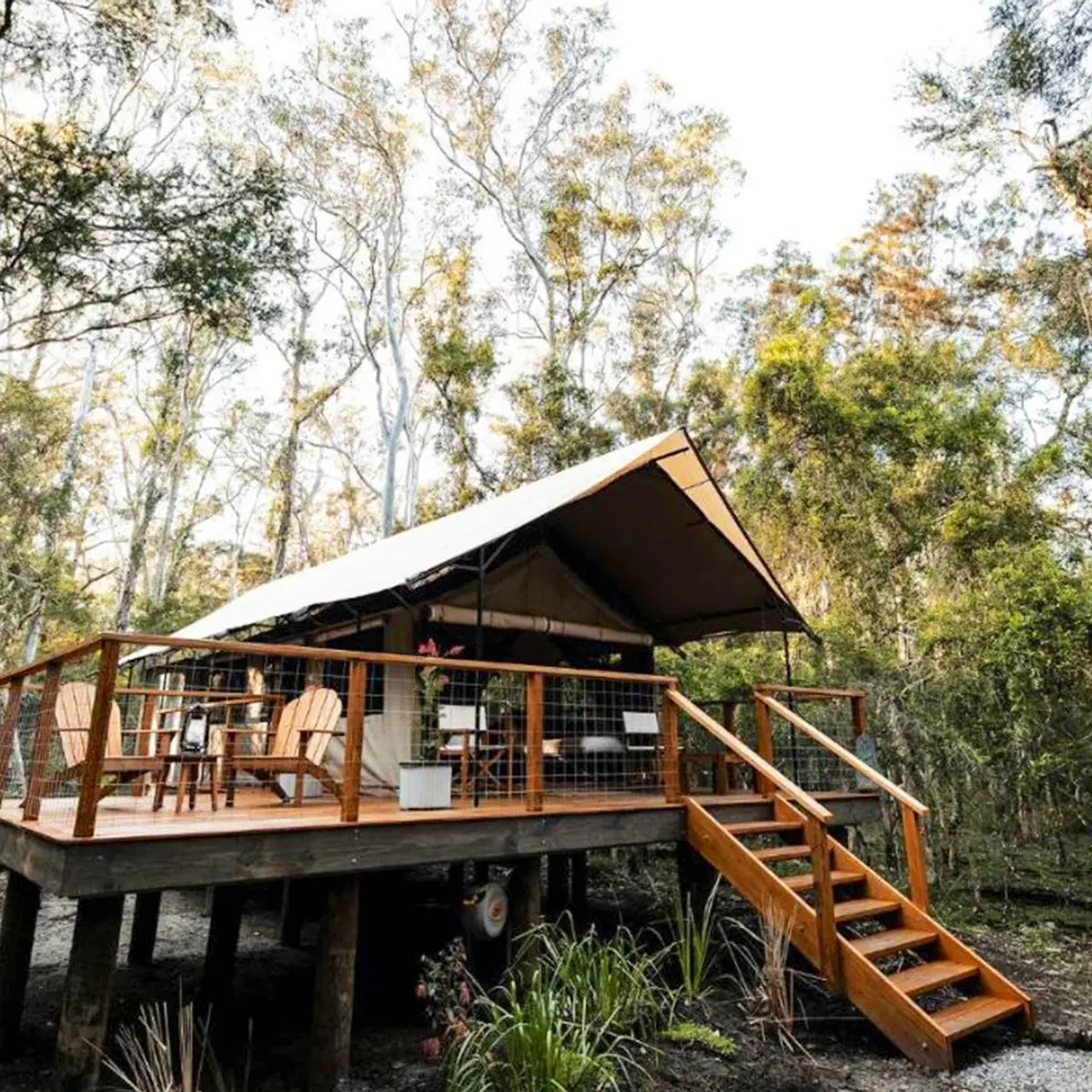 Paperbark Camp, Woollamia, New South Wales 1