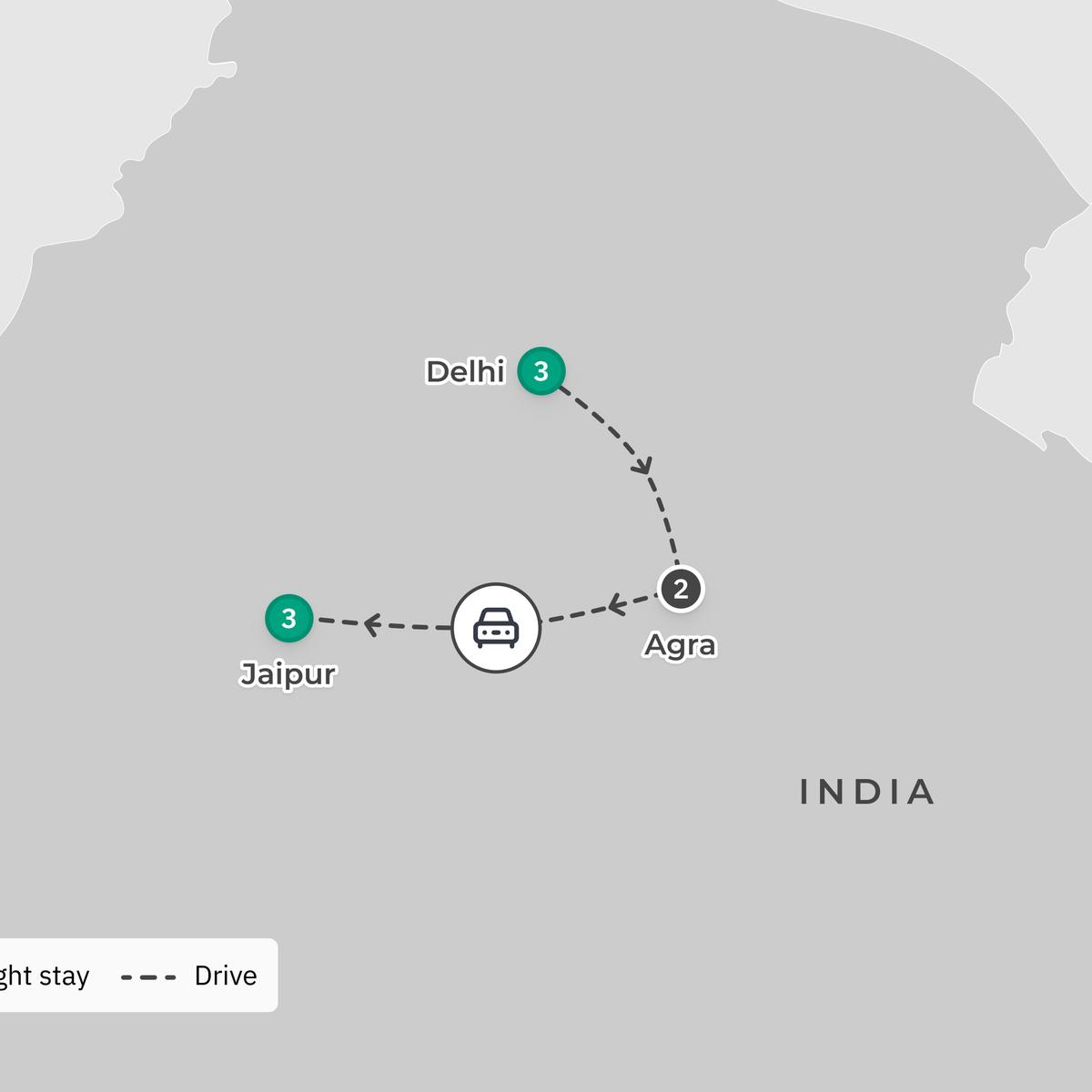 Circuit privé Oberoi Ultra Lux de 9 jours en Inde incluant Delhi, Agra et Jaipur par  2