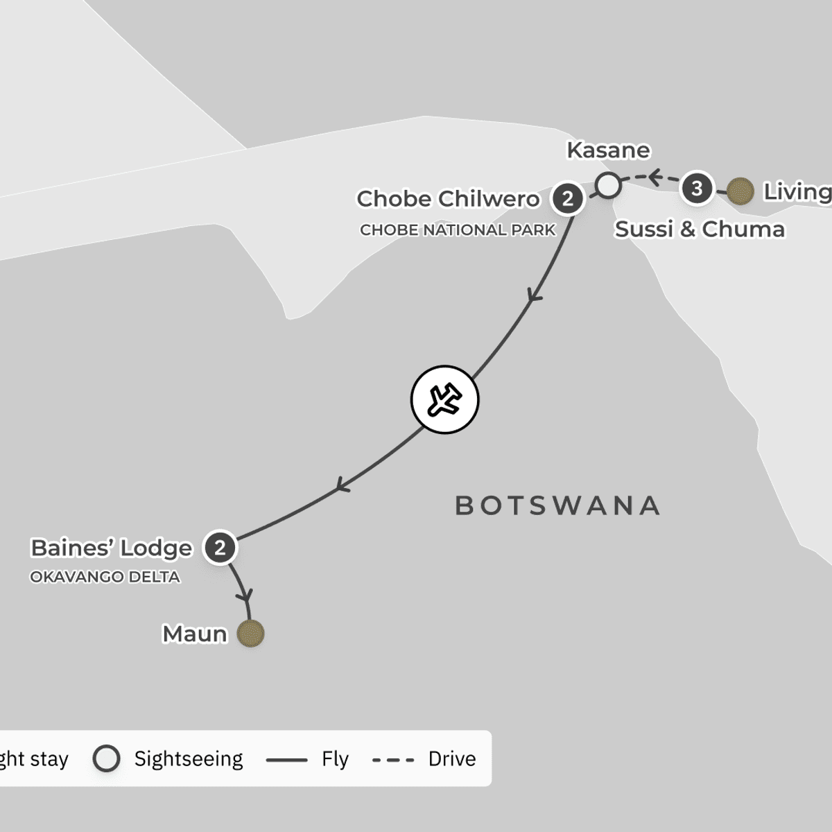 Ultra Lux 8-Day Zambia & Botswana 2026 Private Safari with A&K Sanctuary Stays & Chobe National Park by  2