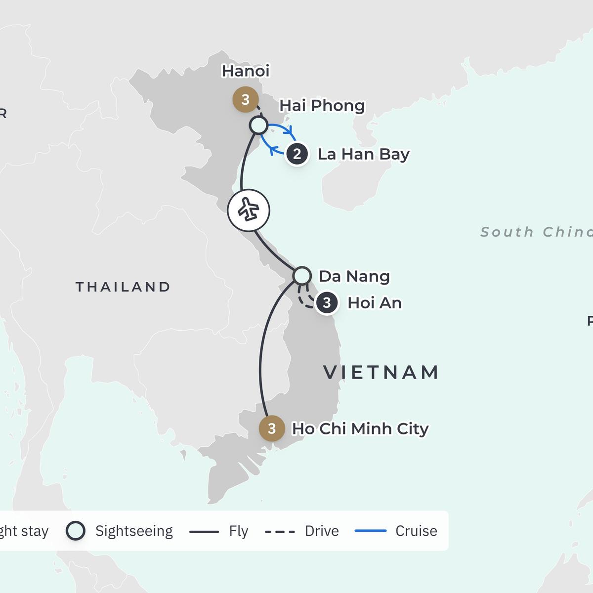 Ultra Lux 12-tägige private Vietnamreise 2027 mit einer Kreuzfahrt in der Lan-Ha-Bucht, Hoi An und opulenten Aufenthalten in Städten von Luxury Escapes Tours 3