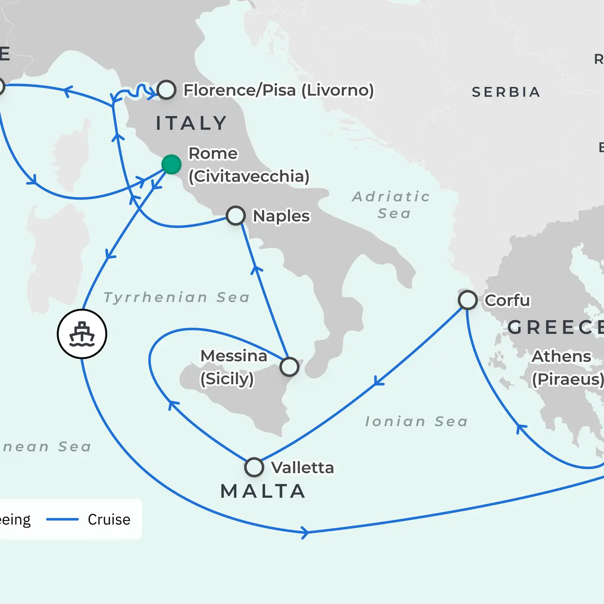 Italy, Greece, France & Malta, Trusted Partner Cruises – Italy, France, Greece & Malta,  2