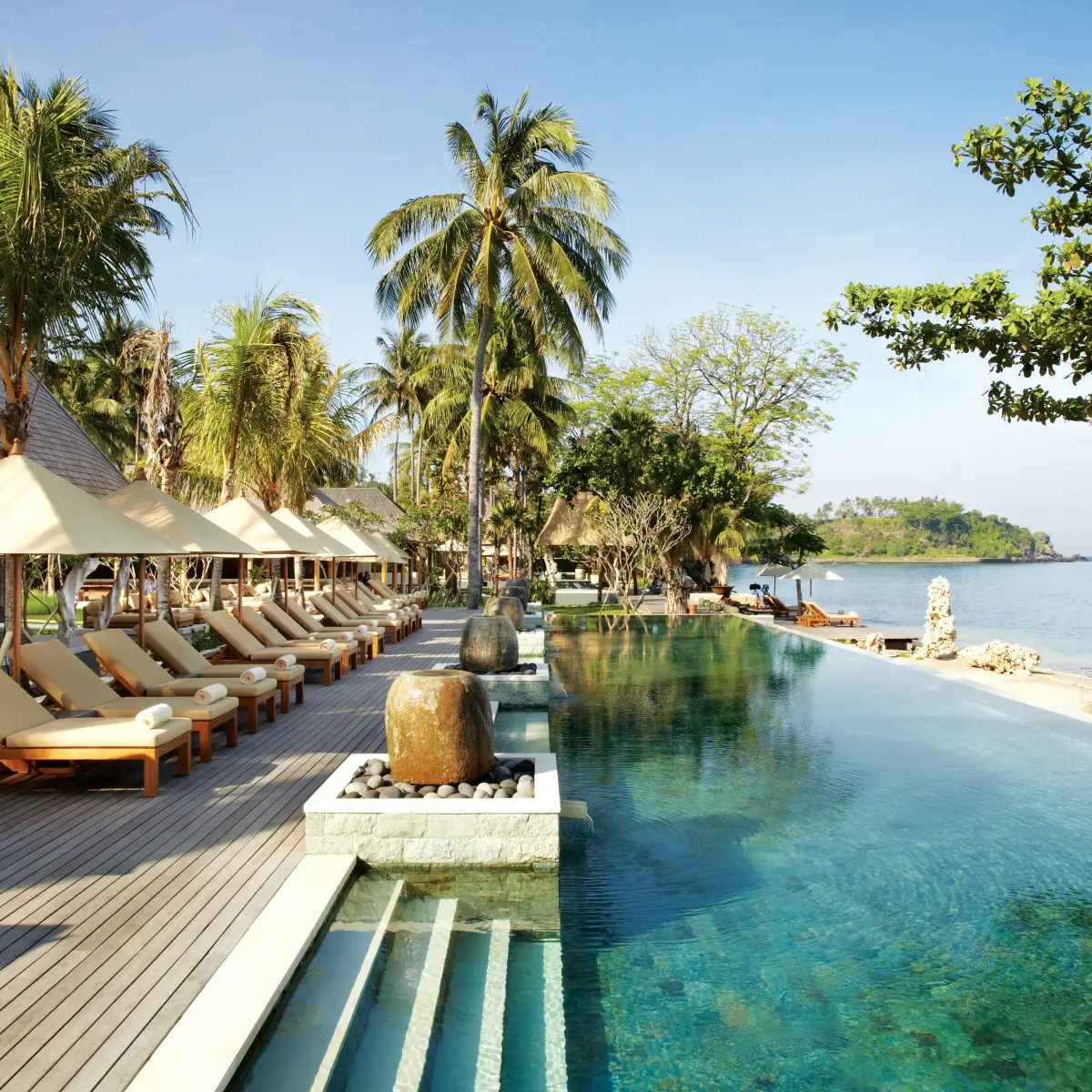 Qunci Villas, Lombok, Indonésie 1