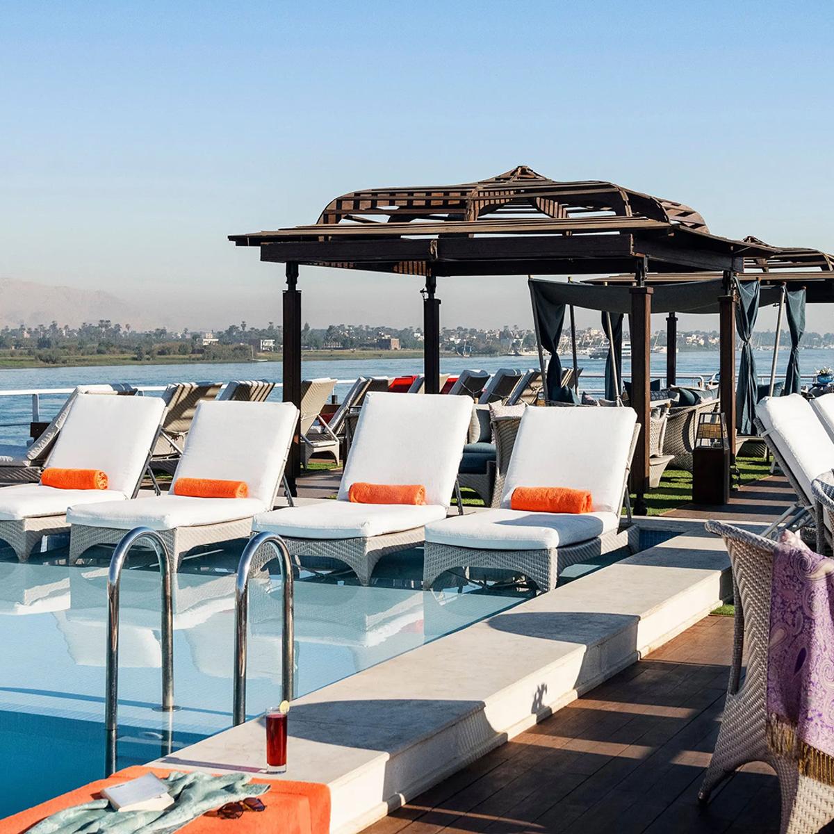 Ultra Lux 16-Day Egypt & Jordan Odyssey with Sanctuary Nile Cruise, Four Seasons & Waldorf Astoria Stays + Wadi Rum Glamping by  5