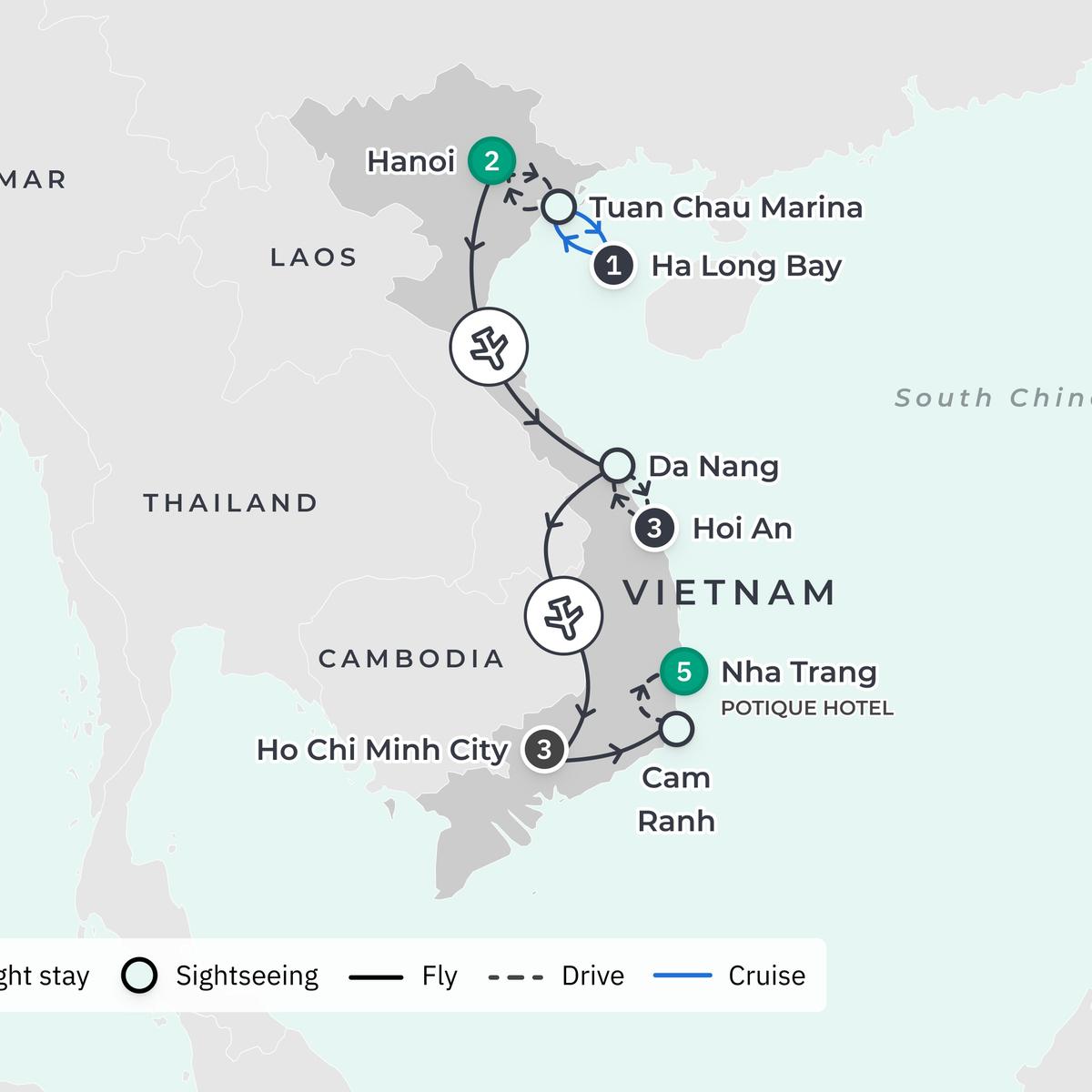 Limited Time Offer: 10-Day Vietnam Highlights with Ha Long Bay & 5-Night Nha Trang 5-Star Stay    by  2