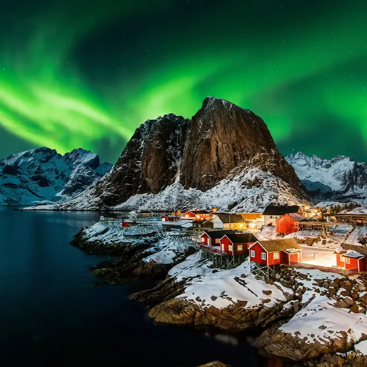 Deluxe 14-tägiges Winterabenteuer zu den Nordlichtern in Finnland und Norwegen 2028 mit einer Küsten- und Fjordkreuzfahrt von Havila Voyages von  1