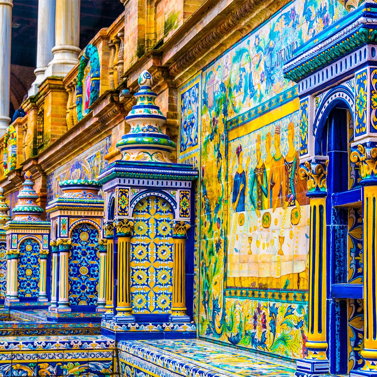  Deluxe 23-Day Spain, Portugal & Morocco 2027 Odyssey with Seville, Porto & Sahara Desert Glamping by  1