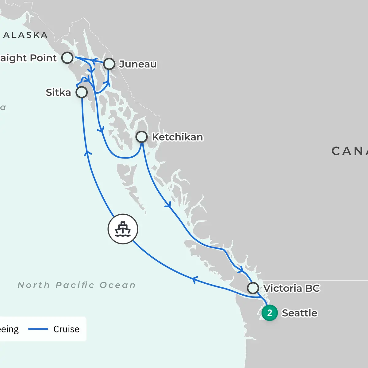 USA & Canada, Trusted Partner Cruises – USA & Canada, 2