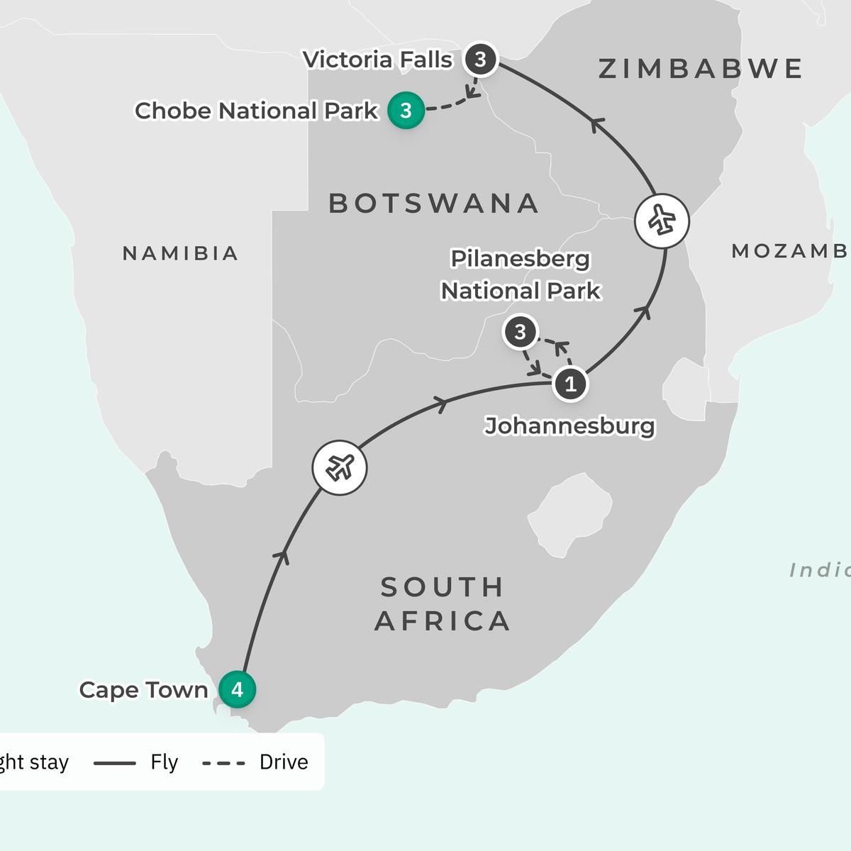 Limited Time Offer: Private 15-Day South Africa, Zimbabwe & Botswana 2027 Tour with BONUS Victoria Falls Helicopter Flight by  2