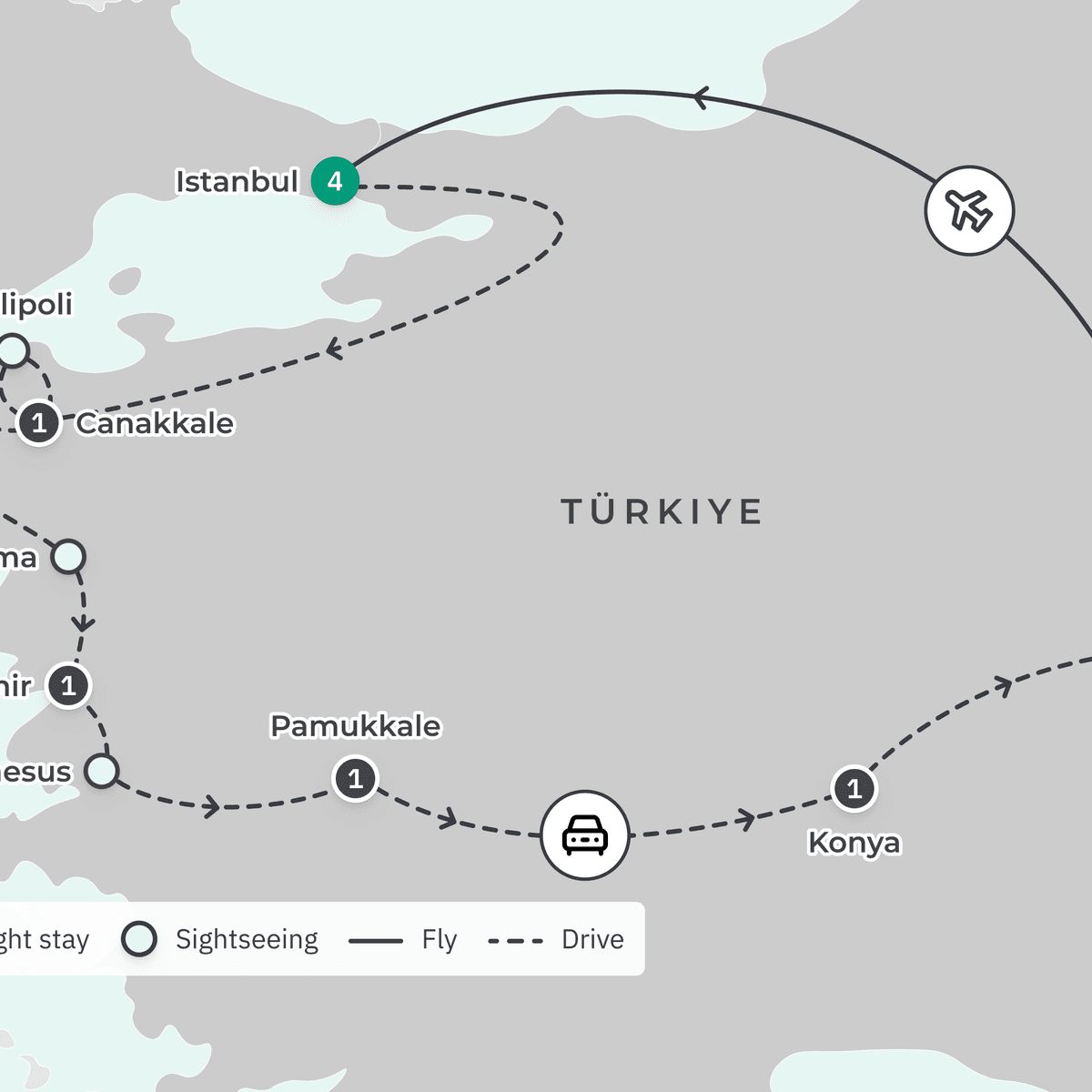 Deluxe 13-Day Turkiye Gallipoli Dawn Service Tour with Cappadocia, Ephesus & Pamukkale by  3