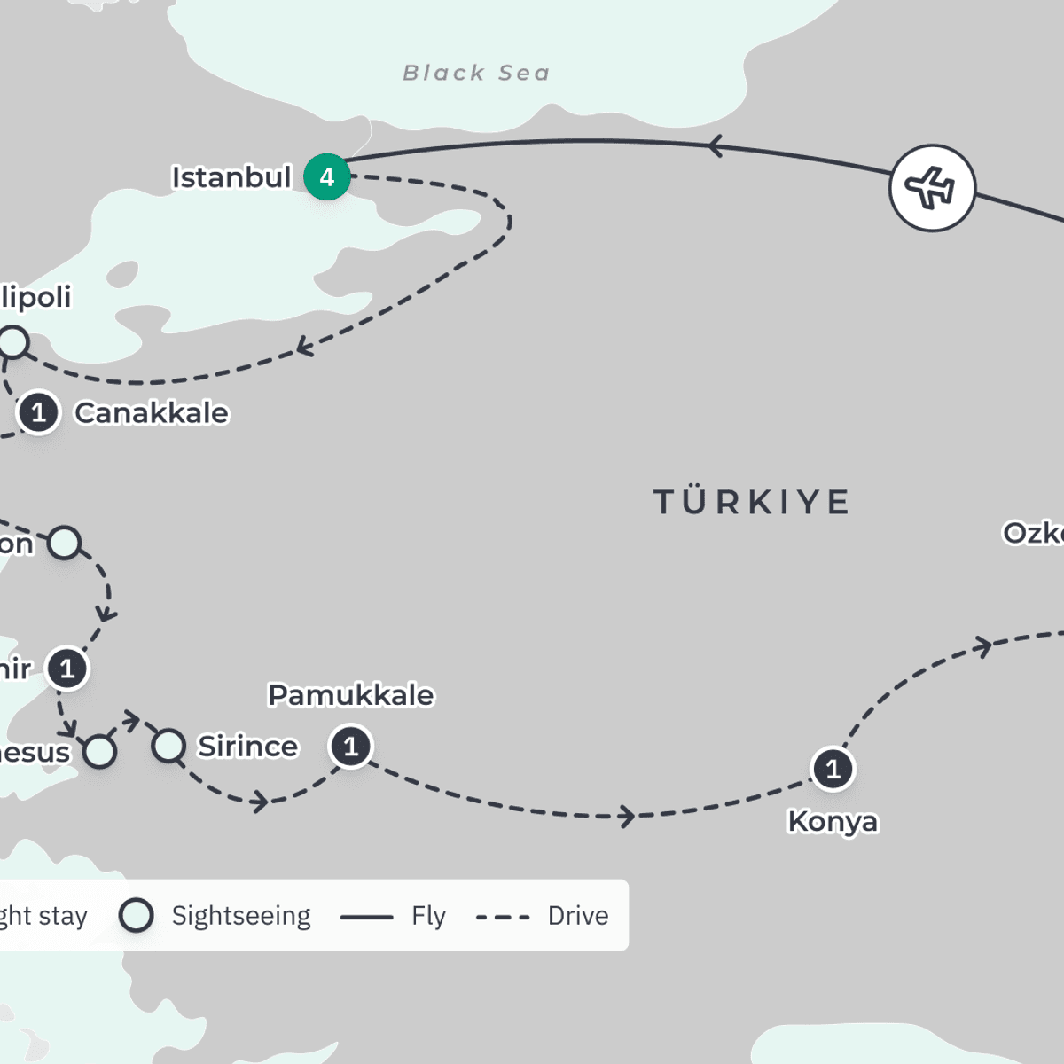 Deluxe 12-Day Turkiye Highlights 2026 with Cappadocia, Gallipoli & Ephesus by  3