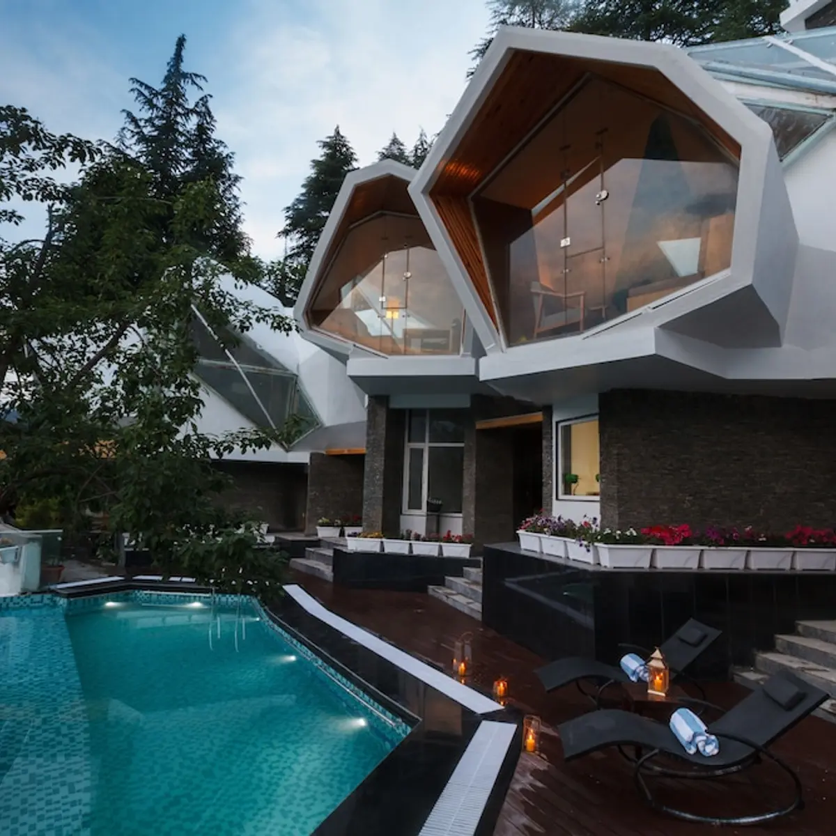 Tree of Life Eila Art Hotel, Kullu, India 6