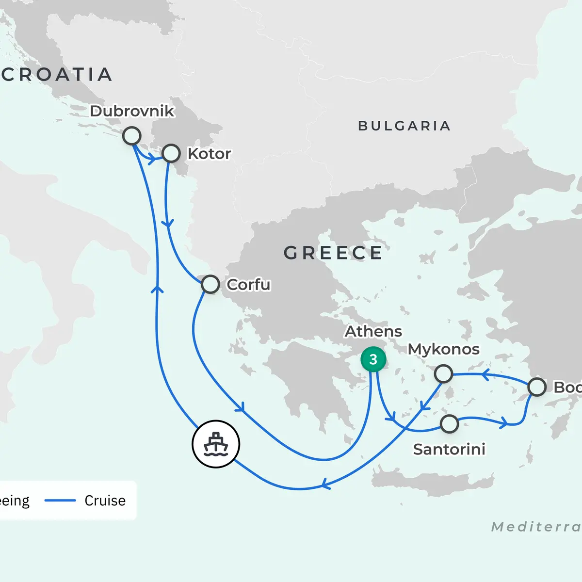 Greece, Turkiye, Croatia & Montenegro, Trusted Partner Cruises – Greece, Turkiye, Croatia & Montenegro ,  2
