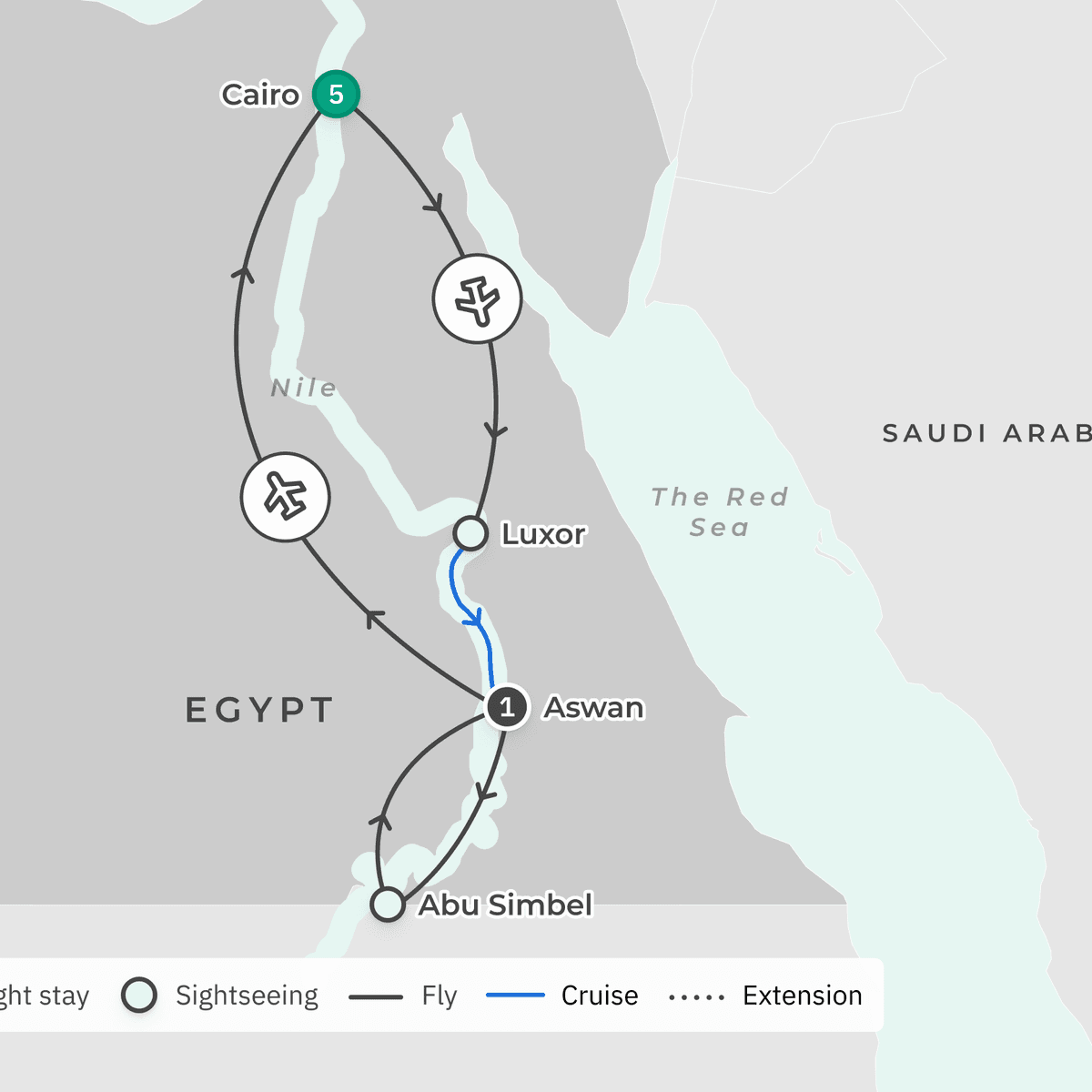 Premium 11-Day Egypt Highlights 2026 with Fairmont Cairo Stay, Abu Simbel & Mövenpick Nile River Cruise by  2