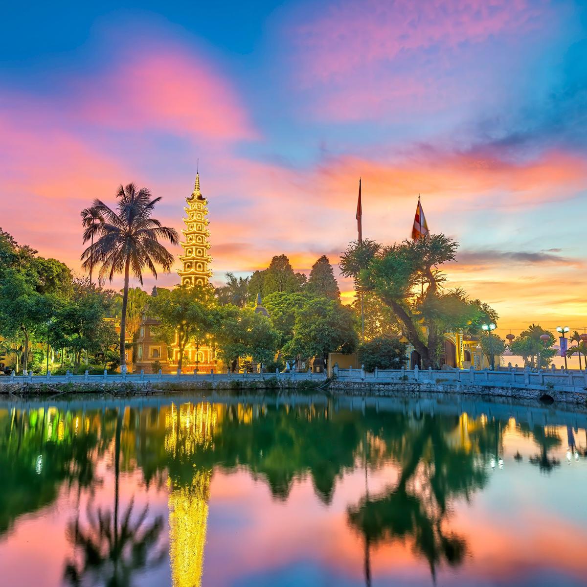 Deluxe 20-tägige Entdeckungsreise durch Vietnam, Kambodscha, Laos & Thailand 2027 mit Ha Long Bay, Siem Reap, Luang Prabang & Bangkok von  5
