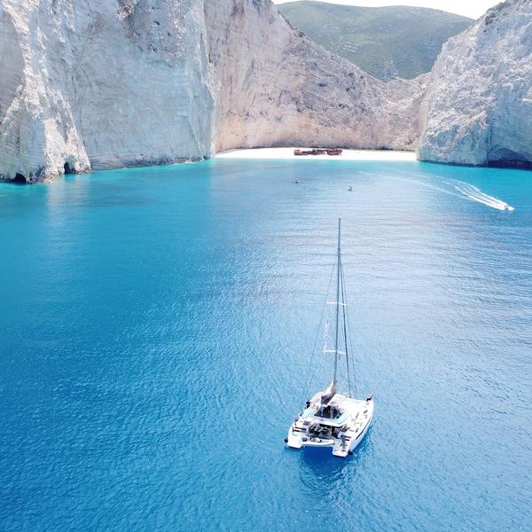Greece Luxury Catamaran 2026 Ionian Odyssey with Shore Excursions & Complimentary Drinks Onboard by  1