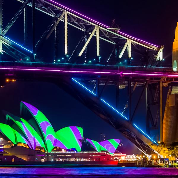 Experience Vivid Sydney from the Water with a 90-Minute BYO Harbour Cruise 3