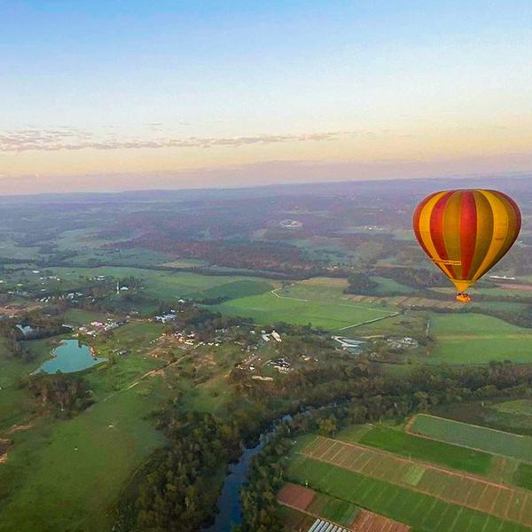Scenic Sunrise Balloon Flight & Breakfast over Camden Valley 5