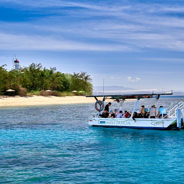 Port Douglas: Great Barrier Reef Low Isle Cruise with Snorkelling Equipment, Tropical Lunch & Glass of Sparkling 3