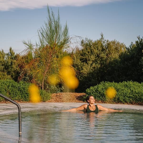 Mornington Peninsula: Luxurious Thermal Bathing & Two-Course Dining Experience with Glass of Wine at Alba Thermal Springs & Spa 2