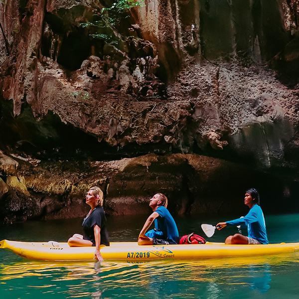 Phuket: Full-Day Phang Nga Bay Sea Caves Kayak Tour with Lunch, Buffet Dinner & Roundtrip Transfers 1