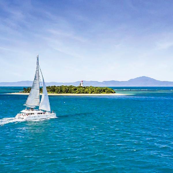 Port Douglas: Full-Day Great Barrier Reef Luxury Sailing Experience with Buffet Lunch, Activities & Transfers (SAAM) 1