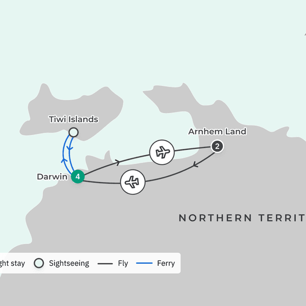 Arnhem Land & Tiwi Islands Outback Adventure with Safari Lodge Stay, Wildlife Viewing & Sunset Cruise by Luxury Escapes Tours 3