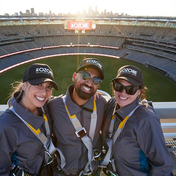 Optus Stadium Halo Experience Rooftop Tour with Branded Hat 4