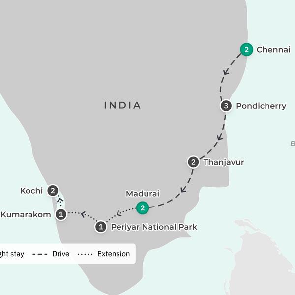 Southern India Small-Group Tour with UNESCO World Heritage Sites, Ayurvedic Massage & Gourmet Dining by Luxury Escapes Tours 3