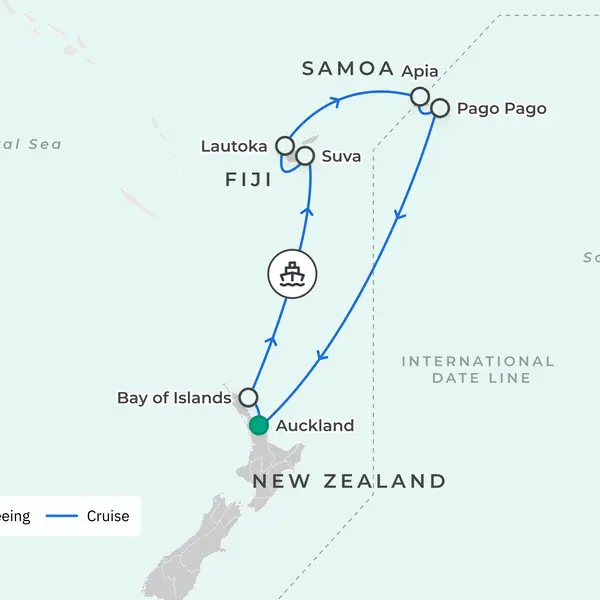 New Zealand, Fiji, Samoa, & American Samoa, New Zealand, Fiji, Samoa, American Samoa,  2