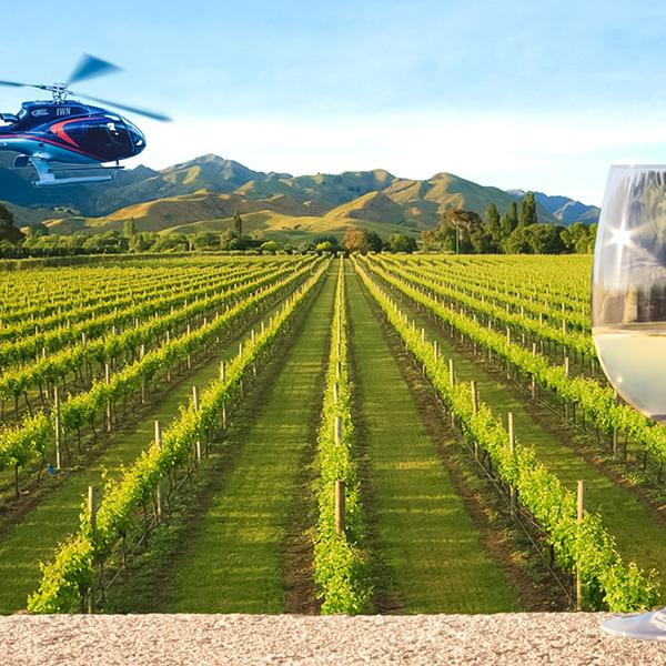 New Zealand: Scenic Helicopter Flight to Winery with Wine Tasting and Lunch 2